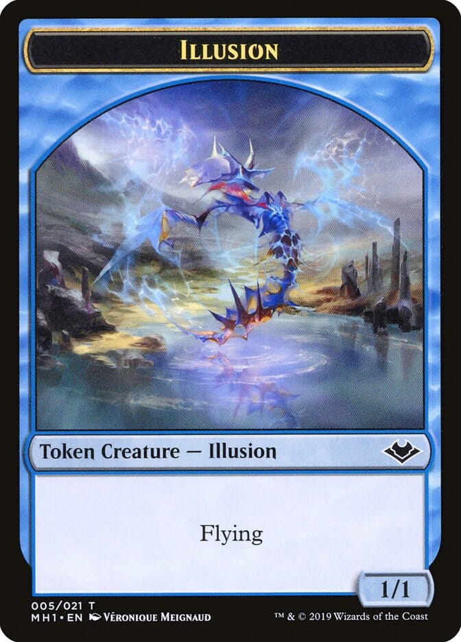 Illusion Token [Modern Horizons Tokens] MTG Single Magic: The Gathering  | Multizone: Comics And Games