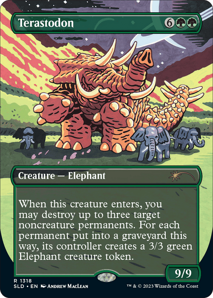Terastodon [Secret Lair Drop Series] MTG Single Magic: The Gathering  | Multizone: Comics And Games