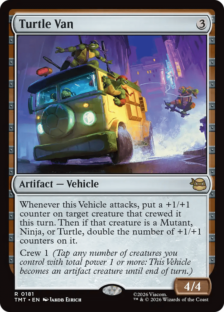 Turtle Van [Teenage Mutant Ninja Turtles] MTG Single Magic: The Gathering  | Multizone: Comics And Games