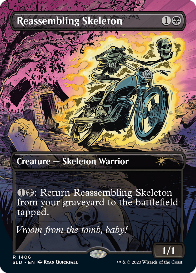 Reassembling Skeleton [Secret Lair Drop Series] MTG Single Magic: The Gathering  | Multizone: Comics And Games