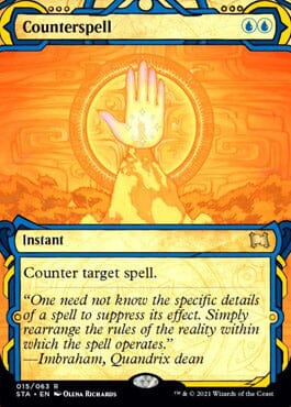 Counterspell (Foil Etched) [Strixhaven: Mystical Archive] MTG Single Magic: The Gathering  | Multizone: Comics And Games