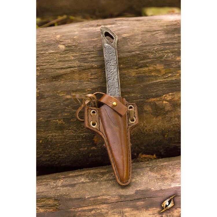 Cutthroat Knife Holder - Brown LARP Gear Epic Armoury  | Multizone: Comics And Games
