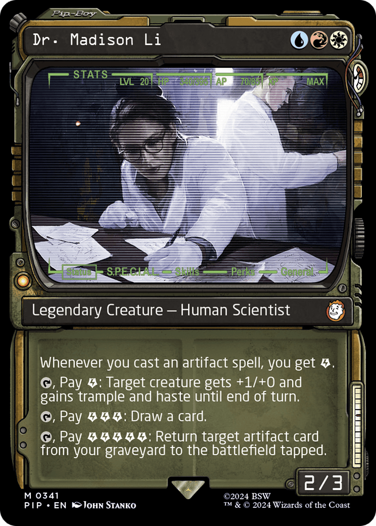 Dr. Madison Li (Showcase) [Fallout] MTG Single Magic: The Gathering  | Multizone: Comics And Games