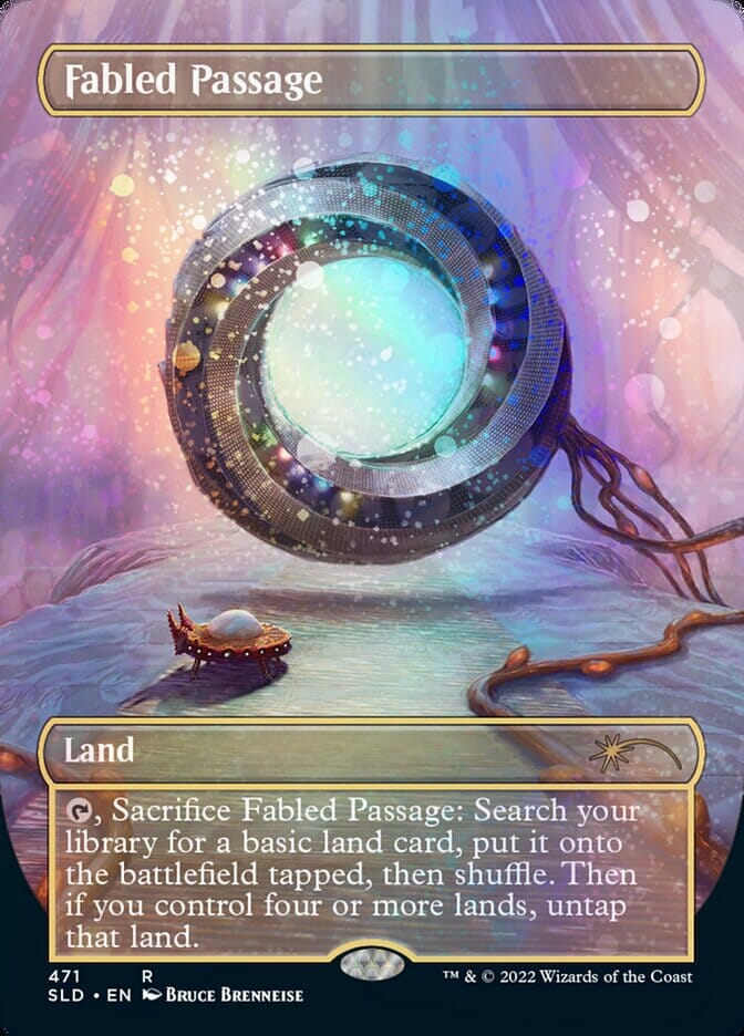 Fabled Passage (Galaxy Foil) [Secret Lair Drop Series] MTG Single Magic: The Gathering  | Multizone: Comics And Games