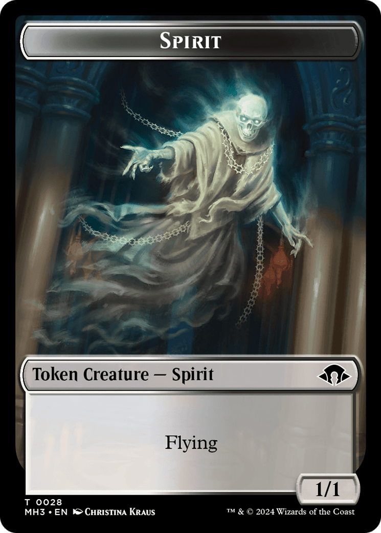 Phyrexian Germ // Spirit (0028) Double-Sided Token [Modern Horizons 3 Tokens] MTG Single Magic: The Gathering  | Multizone: Comics And Games