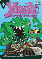 Yargle, Glutton of Urborg (Rainbow Foil) [Secret Lair Drop Series] MTG Single Magic: The Gathering  | Multizone: Comics And Games