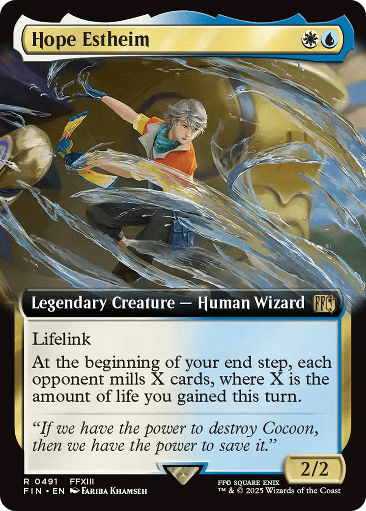 Hope Estheim (Extended Art) [FINAL FANTASY] MTG Single Magic: The Gathering  | Multizone: Comics And Games