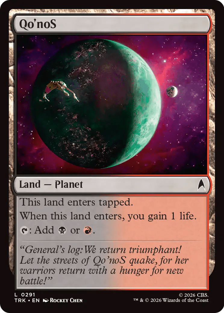 Qo'noS [Star Trek] MTG Single Magic: The Gathering  | Multizone: Comics And Games