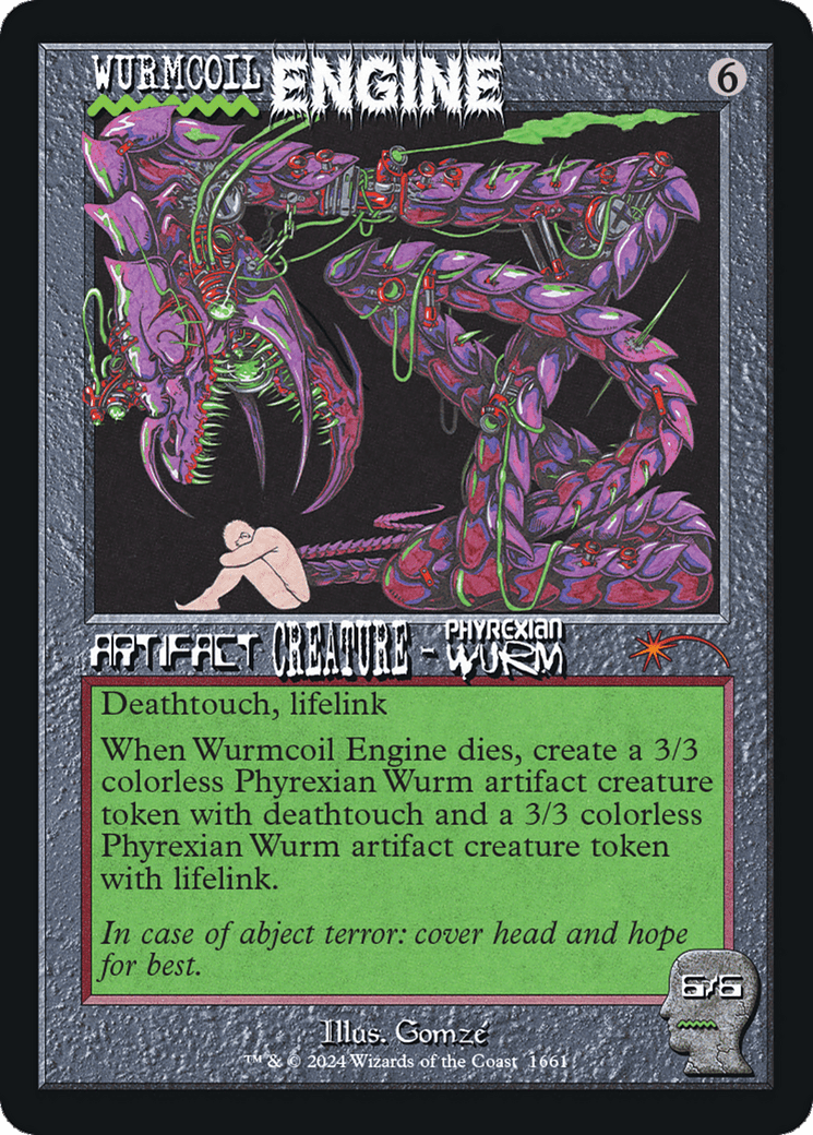 Wurmcoil Engine (Rainbow Foil) [Secret Lair Drop Series] MTG Single Magic: The Gathering  | Multizone: Comics And Games