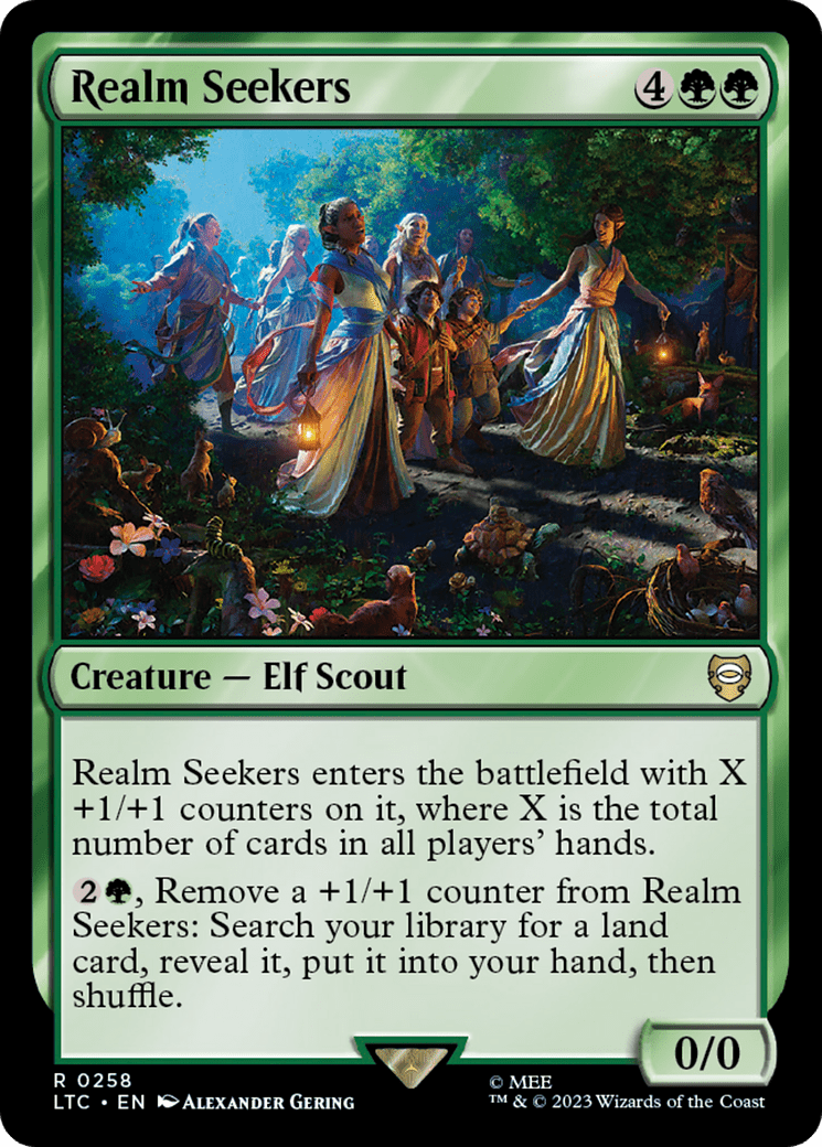 Realm Seekers [The Lord of the Rings: Tales of Middle-Earth Commander] MTG Single Magic: The Gathering  | Multizone: Comics And Games
