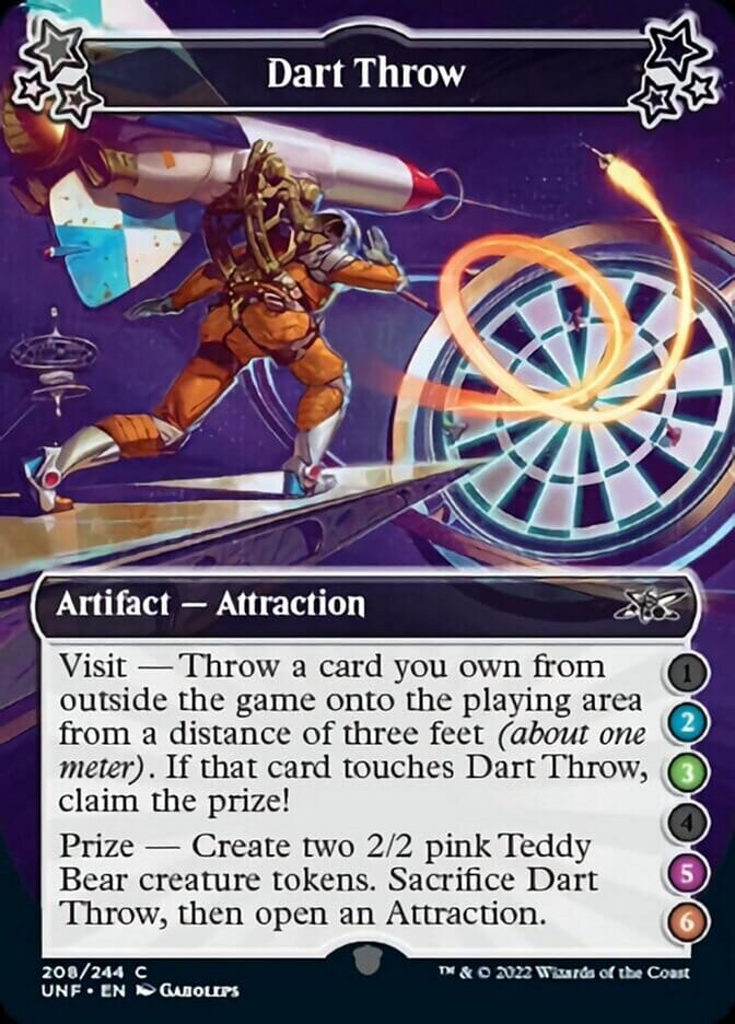 Dart Throw (2-3-5-6) [Unfinity] MTG Single Magic: The Gathering  | Multizone: Comics And Games