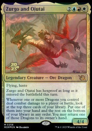 Zurgo and Ojutai [March of the Machine Prerelease Promos] MTG Single Magic: The Gathering  | Multizone: Comics And Games