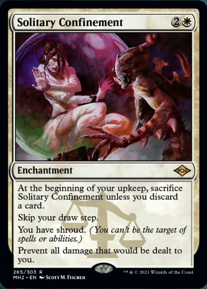 Solitary Confinement (Foil Etched) [Modern Horizons 2] MTG Single Magic: The Gathering  | Multizone: Comics And Games