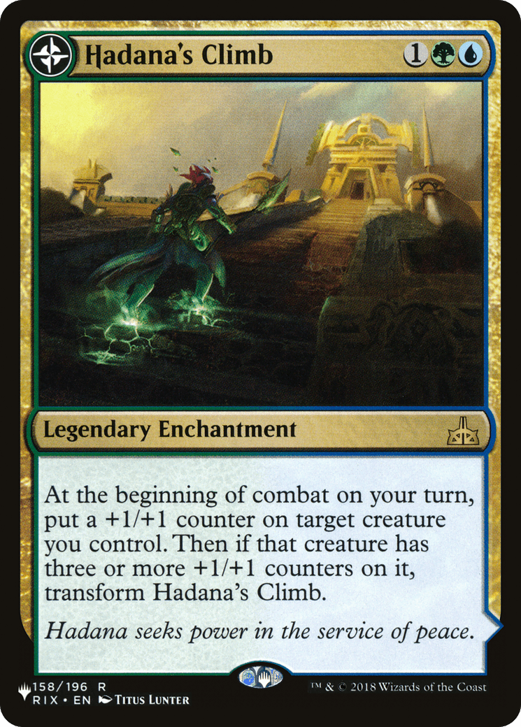 Hadana's Climb // Winged Temple of Orazca [Secret Lair: From Cute to Brute] MTG Single Magic: The Gathering  | Multizone: Comics And Games