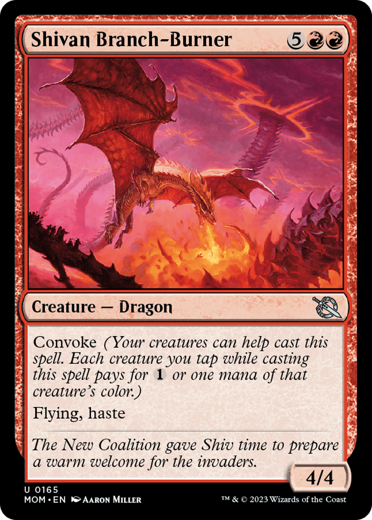 Shivan Branch-Burner [March of the Machine] MTG Single Magic: The Gathering  | Multizone: Comics And Games