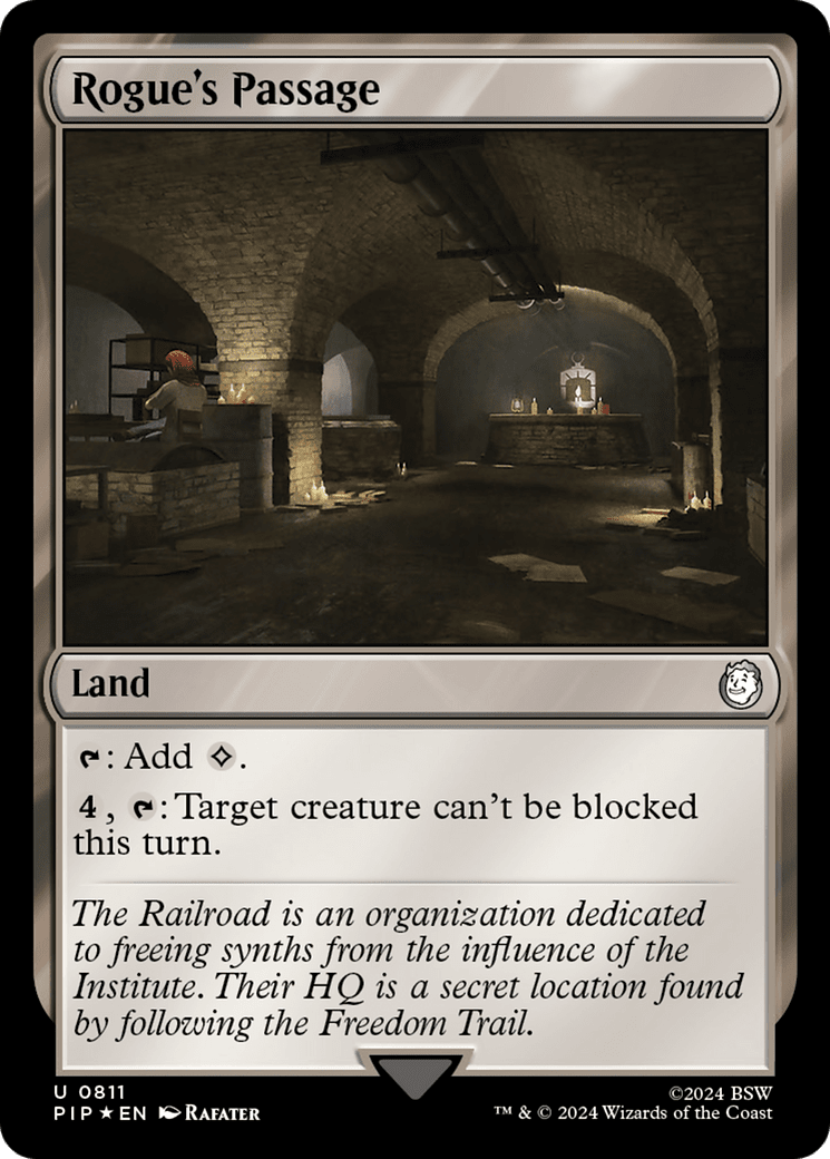 Rogue's Passage (Surge Foil) [Fallout] MTG Single Magic: The Gathering  | Multizone: Comics And Games