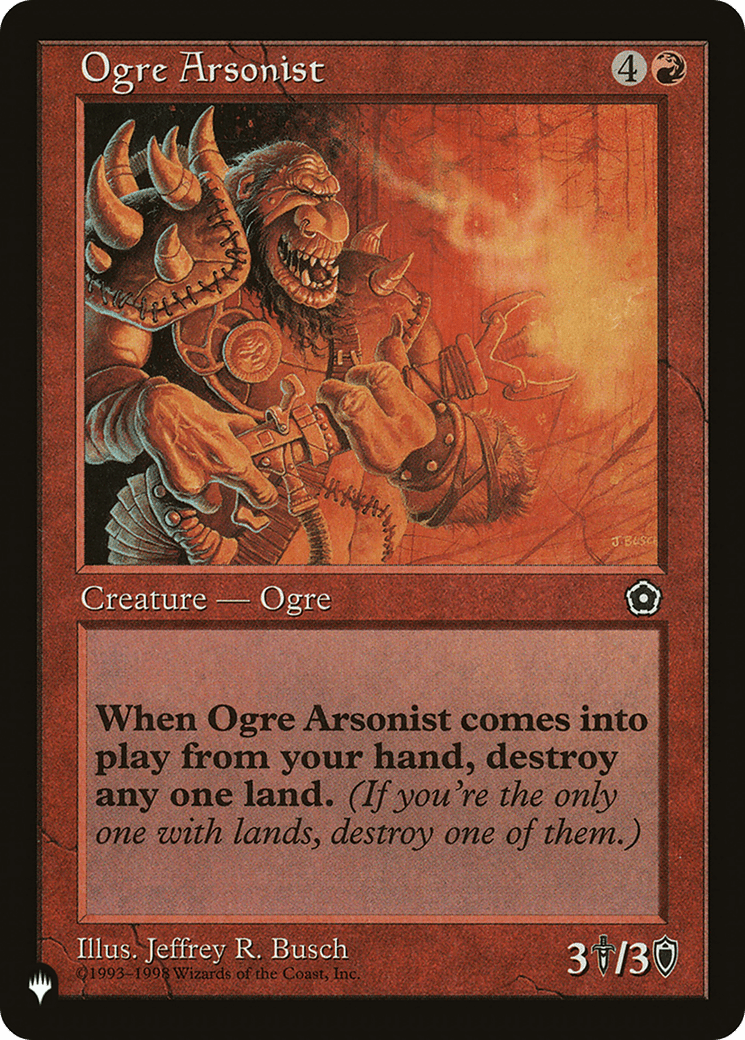 Ogre Arsonist [The List] MTG Single Magic: The Gathering  | Multizone: Comics And Games