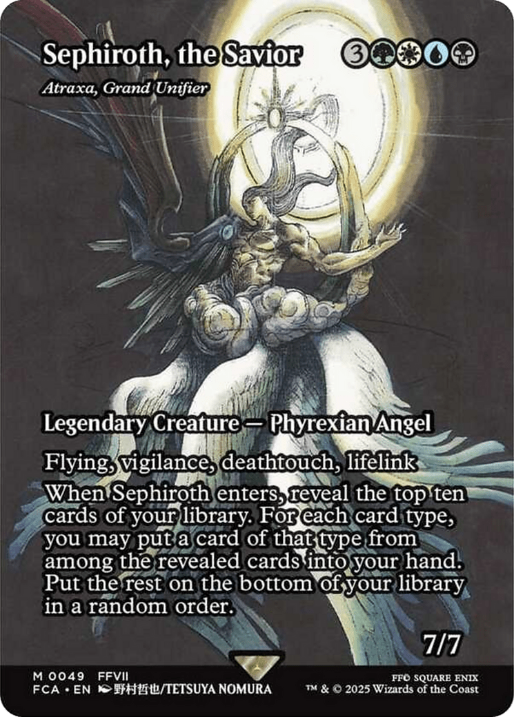 Sephiroth, the Savior - Atraxa, Grand Unifier (Showcase) [FINAL FANTASY : Through the Ages] MTG Single Magic: The Gathering  | Multizone: Comics And Games