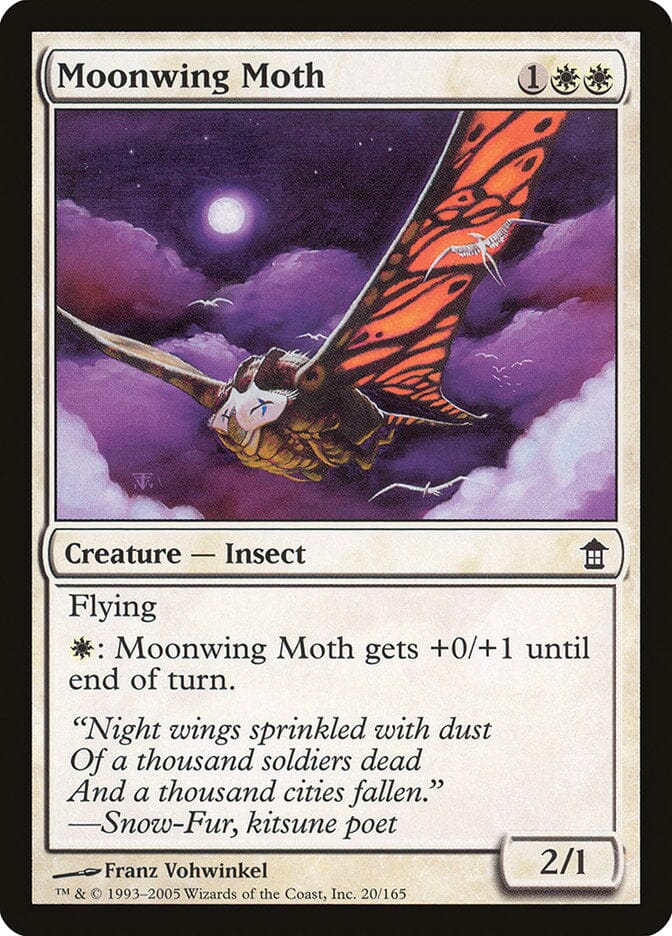 Moonwing Moth [Saviors of Kamigawa] MTG Single Magic: The Gathering  | Multizone: Comics And Games
