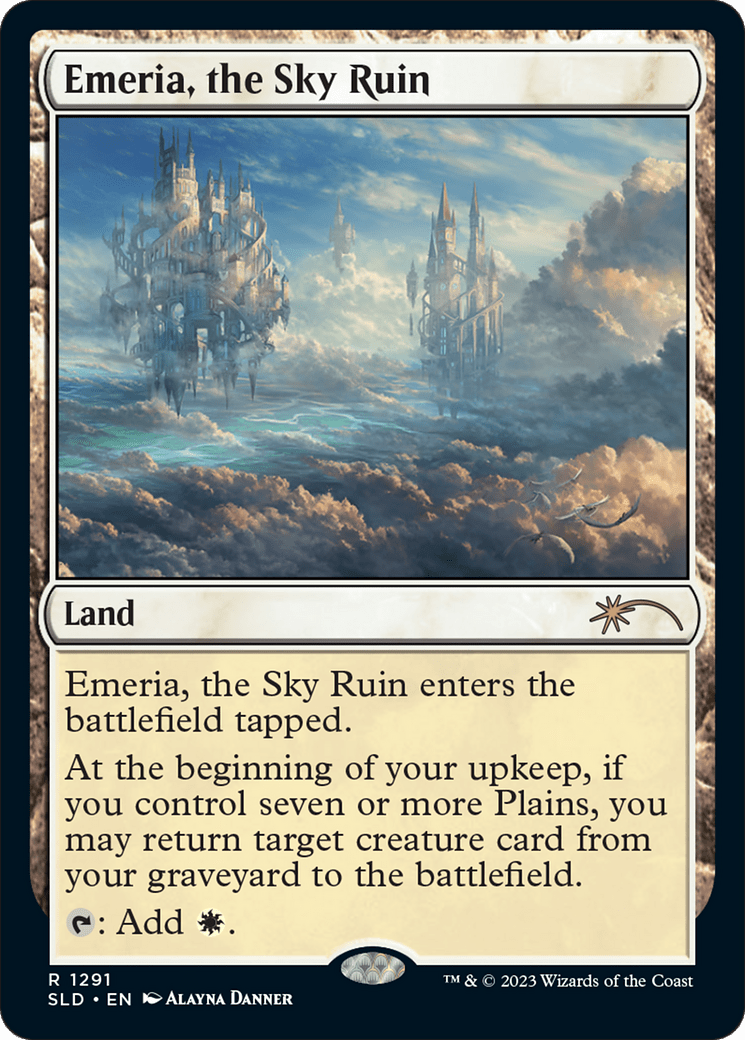 Emeria, the Sky Ruin [Secret Lair Drop Series] MTG Single Magic: The Gathering  | Multizone: Comics And Games
