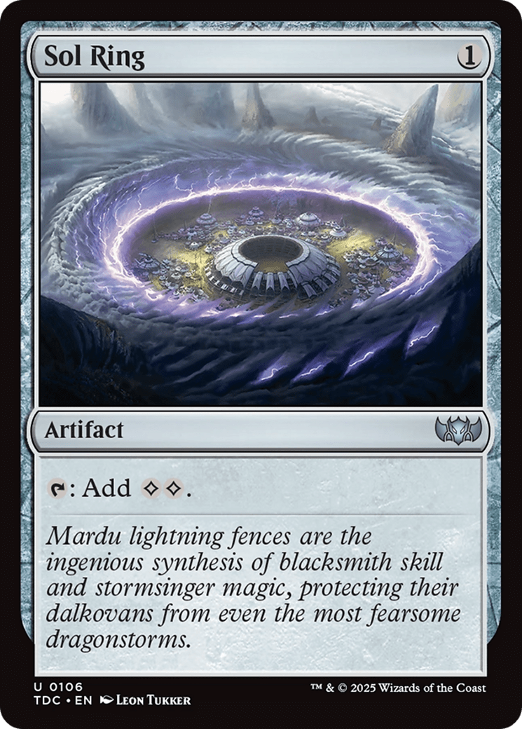 Sol Ring [Tarkir: Dragonstorm Commander] MTG Single Magic: The Gathering  | Multizone: Comics And Games