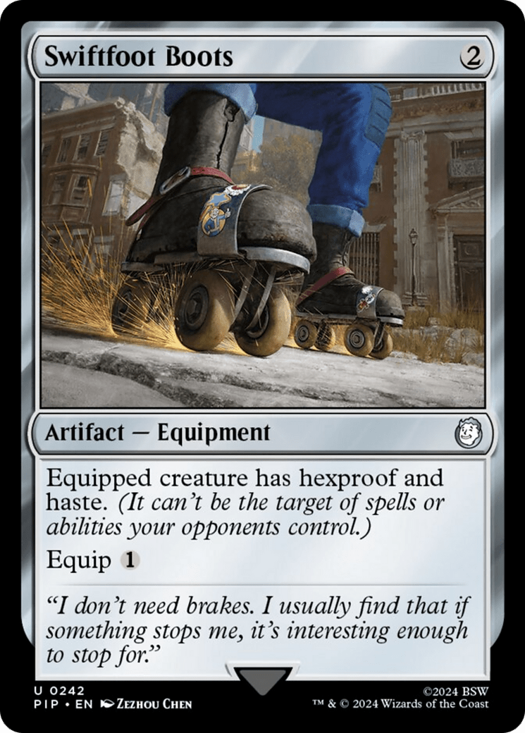 Swiftfoot Boots [Fallout] MTG Single Magic: The Gathering  | Multizone: Comics And Games