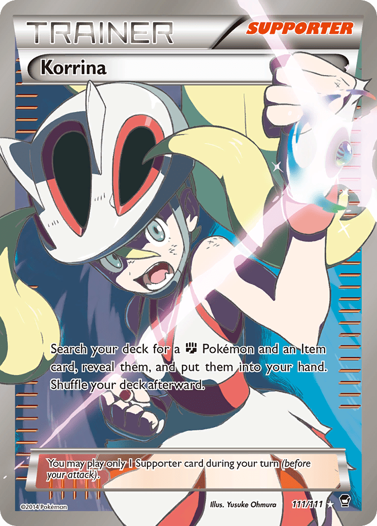 Korrina (111/111) [XY: Furious Fists] Pokemon Single Pokémon  | Multizone: Comics And Games