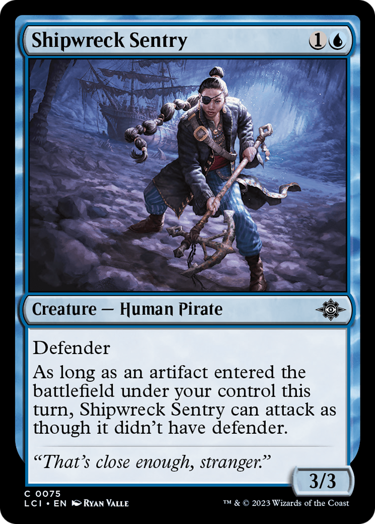 Shipwreck Sentry [The Lost Caverns of Ixalan] | Multizone: Comics And Games