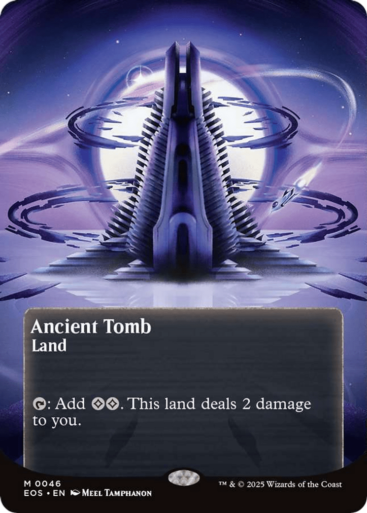 Ancient Tomb (0046) (Borderless) [Edge of Eternities: Stellar Sights] MTG Single Magic: The Gathering  | Multizone: Comics And Games