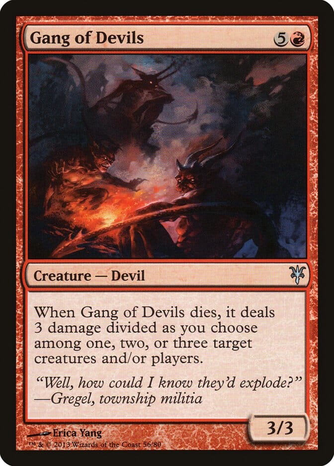 Gang of Devils [Duel Decks: Sorin vs. Tibalt] MTG Single Magic: The Gathering  | Multizone: Comics And Games