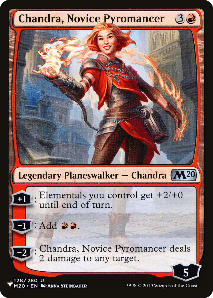 Chandra, Novice Pyromancer [The List] MTG Single Magic: The Gathering  | Multizone: Comics And Games