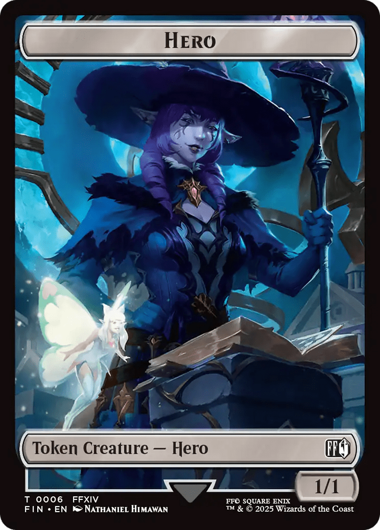 Hero (0006) // Bird (0016) Double-Sided Token [FINAL FANTASY Tokens] MTG Single Magic: The Gathering  | Multizone: Comics And Games