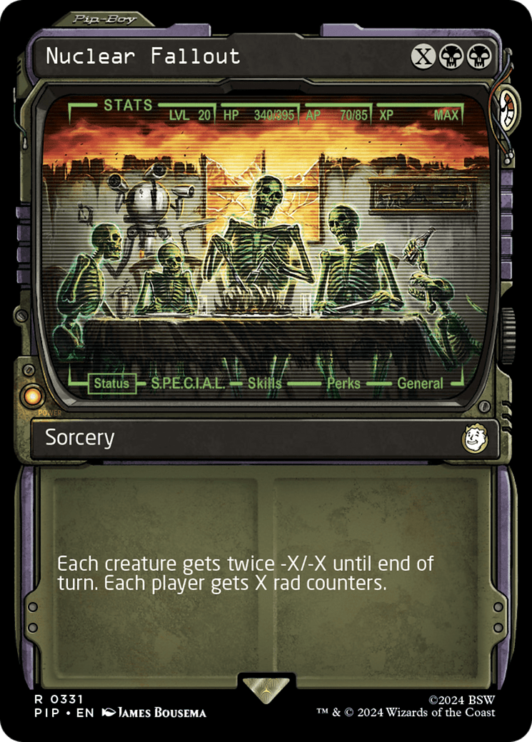 Nuclear Fallout (Showcase) [Fallout] MTG Single Magic: The Gathering  | Multizone: Comics And Games
