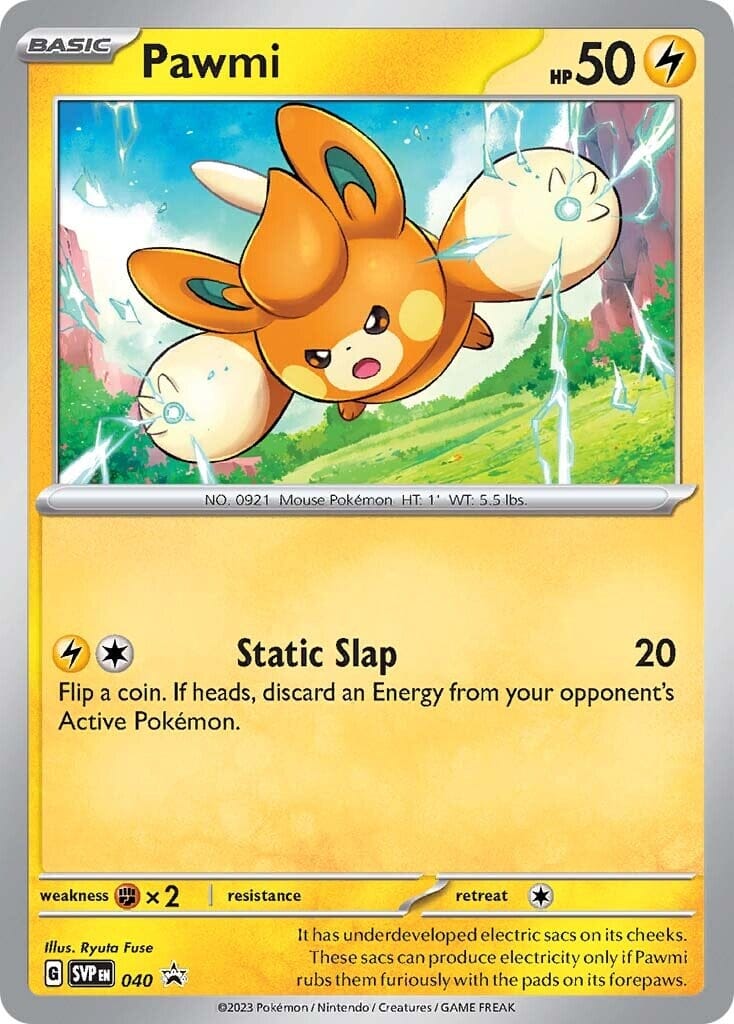 Pawmi (040) [Scarlet & Violet: Black Star Promos] Pokemon Single Pokémon  | Multizone: Comics And Games