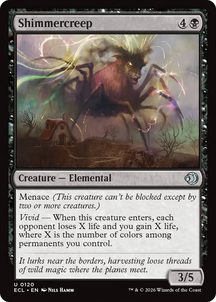 Shimmercreep [Lorwyn Eclipsed] MTG Single Magic: The Gathering  | Multizone: Comics And Games
