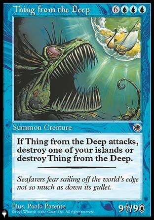 Thing from the Deep [The List] MTG Single Magic: The Gathering  | Multizone: Comics And Games