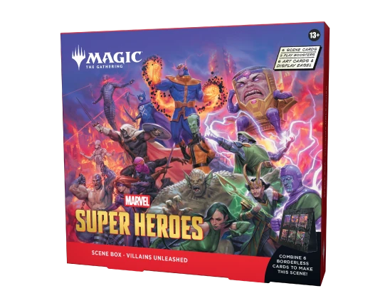 Marvel Super Heroes Scene Box (Pre-order 26/06/2026) Magic The Gathering Wizards of the Coast Heroes United  | Multizone: Comics And Games