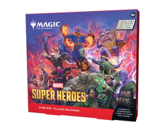 Marvel Super Heroes Scene Box (Pre-order 26/06/2026) Magic The Gathering Wizards of the Coast Villains Unleashed  | Multizone: Comics And Games