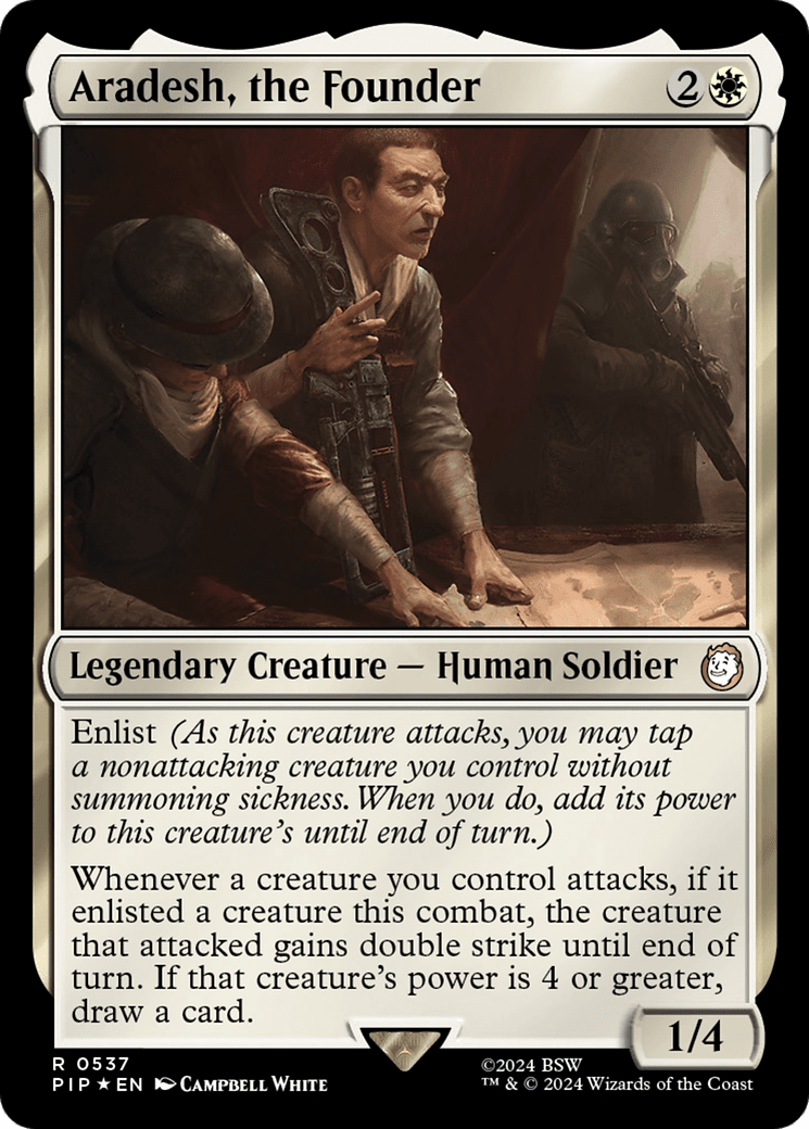 Aradesh, the Founder (Surge Foil) [Fallout] MTG Single Magic: The Gathering  | Multizone: Comics And Games