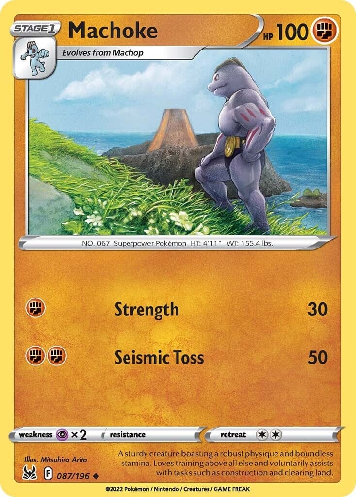 Machoke (087/196) [Sword & Shield: Lost Origin] Pokemon Single Pokémon  | Multizone: Comics And Games