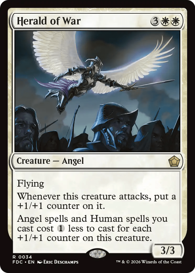 Herald of War [Foundations Commander] MTG Single Magic: The Gathering  | Multizone: Comics And Games