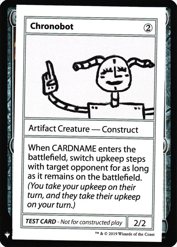 Chronobot [Mystery Booster Playtest Cards] MTG Single Magic: The Gathering  | Multizone: Comics And Games
