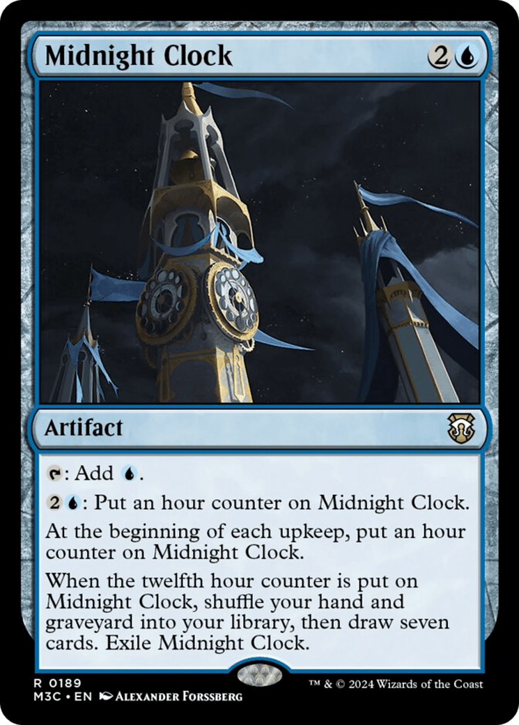 Midnight Clock [Modern Horizons 3 Commander] MTG Single Magic: The Gathering  | Multizone: Comics And Games