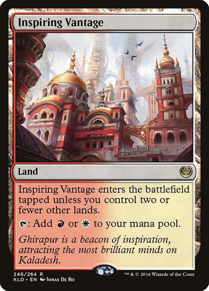 Inspiring Vantage [Kaladesh] MTG Single Magic: The Gathering  | Multizone: Comics And Games