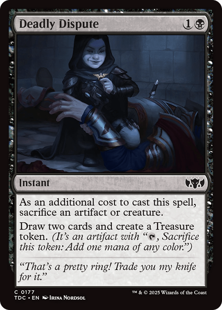 Deadly Dispute [Tarkir: Dragonstorm Commander] MTG Single Magic: The Gathering  | Multizone: Comics And Games