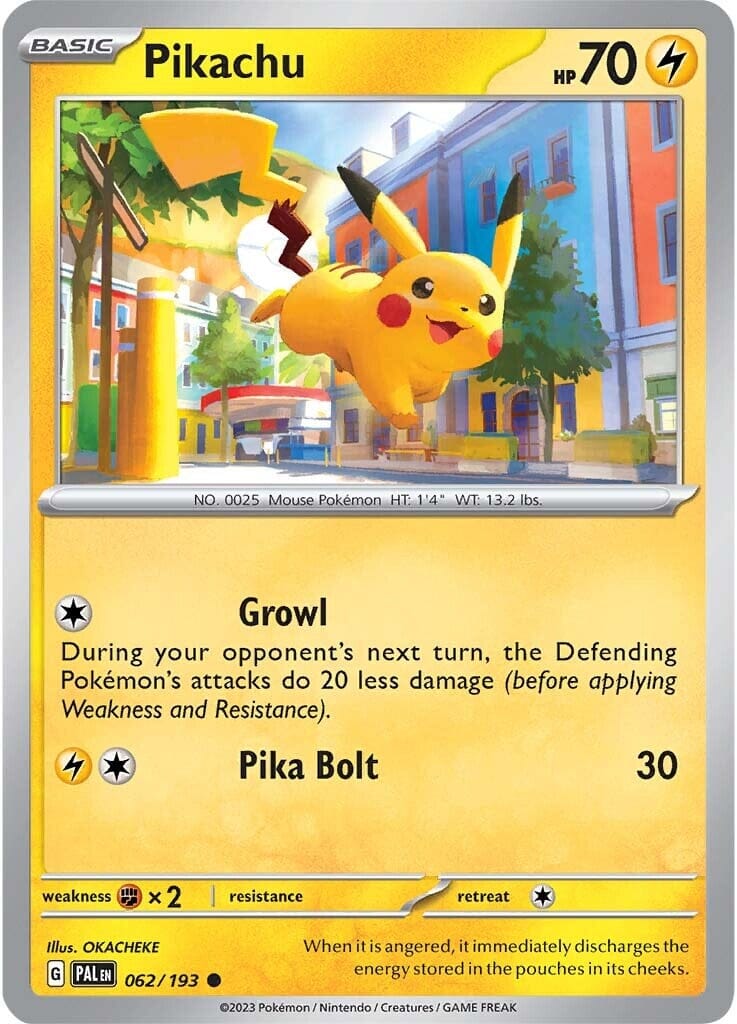 Pikachu (062/193) [Scarlet & Violet: Paldea Evolved] Pokemon Single Pokémon  | Multizone: Comics And Games