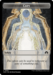 Thopter (Ripple Foil) // Copy Double-Sided Token [Modern Horizons 3 Commander Tokens] MTG Single Magic: The Gathering  | Multizone: Comics And Games