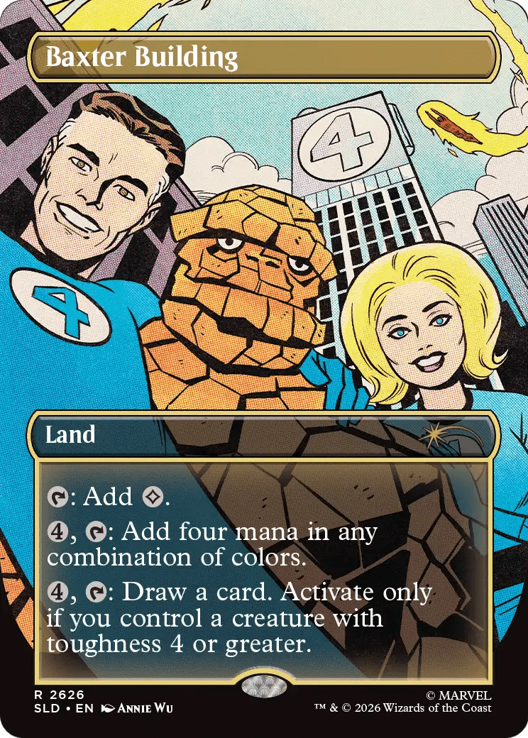 Baxter Building [Secret Lair Drop Series] MTG Single Magic: The Gathering  | Multizone: Comics And Games