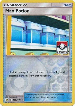 Max Potion (128a/145) (League Promo) [Sun & Moon: Guardians Rising] Pokemon Single Pokémon  | Multizone: Comics And Games