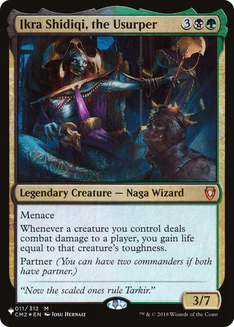 Ikra Shidiqi, the Usurper [The List] MTG Single Magic: The Gathering  | Multizone: Comics And Games